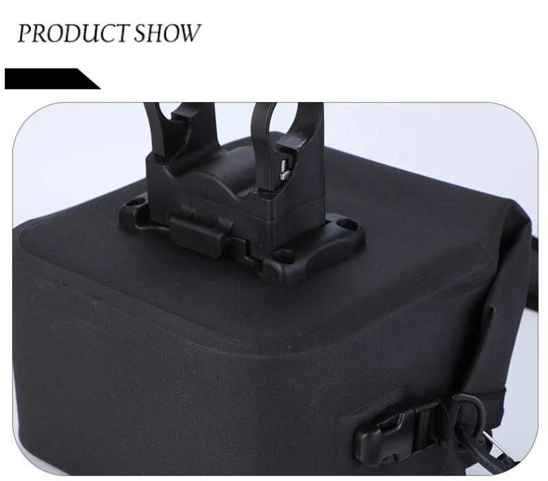 Promotional Waterproof Rainproof Folding Large Travel Cycling Bicycle Bike Phone Holder Handlebar Seatpost Tail Bag