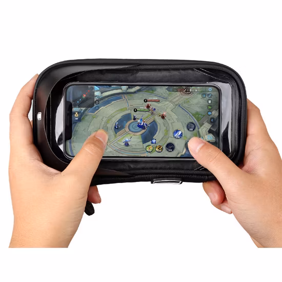 Держатель для крепления на руль велосипеда Водонепроницаемая сумка для телефона